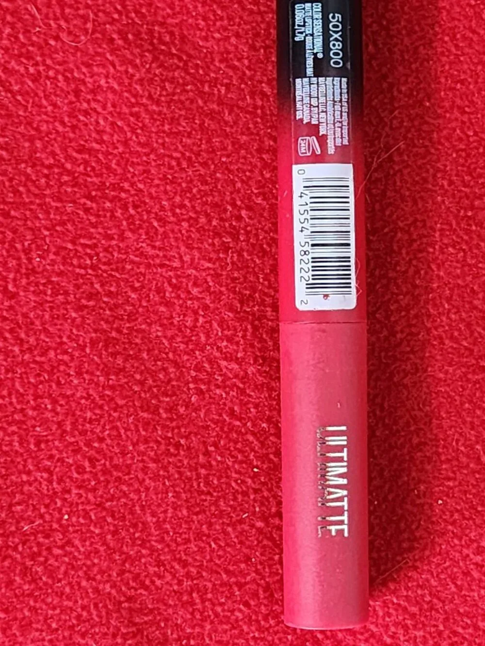 Maybelline NY Ultimatte Color Sensational Matte Lipstick 1.7g Nbr. 199 More Ruby
